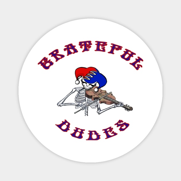 Dude FiddlerHead Magnet by Grateful Dudes